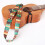 Adjustable Ukulele Strap with J Hook and Clip, Ethnic Pattern, Comfortable Shoulder Support for Performance 2