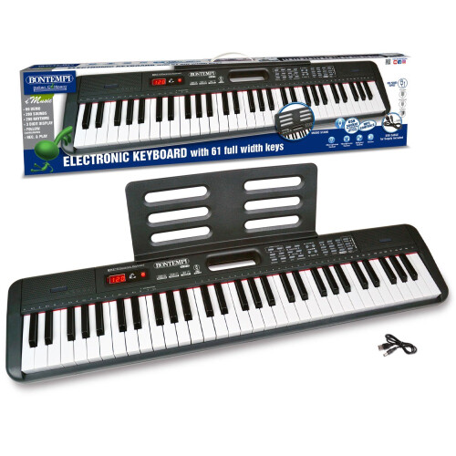 Bontempi 61-Key Electronic Keyboard 2