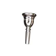 1 Brass Tuba Mouthpiece with Comfortable Rim and Clear Tone for Orchestra