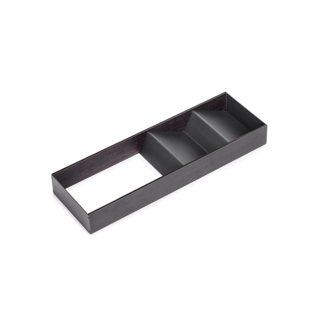 ‎Emuca Emuca Inclined Drawer Organizer 150X470mm Steel & Wood Anthracite