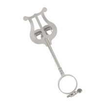 Clarinet Lyre Sheet Music Holder with Adjustable Clip and Secure Grip for Marching Band Silver