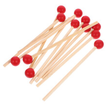 12 Pack Wooden Drumsticks for Kids  Durable Compressed Wood, Ergonomic Grip, Practice and Lessons