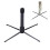 Clarinet Stand with Secure Upright Support, Foldable Display and Accessory Storage Kit 4