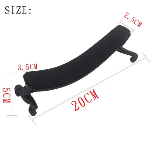 Adjustable Violin Shoulder Rest with Comfortable Ergonomic Support and Secure NonSlip Grip 1