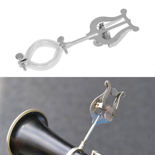Clarinet Lyre Holder with Sturdy Secure Mount for Marching Band and Practice 2