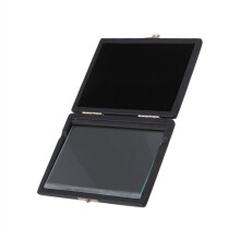 Solid Wood Saxophone Reed Case for 6 Reeds, Woodwind Reed Holder with Secure Organization