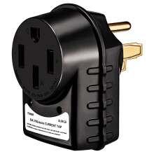 RV Surge Protector 50 Amp 250V with Indicator Light, Energy Absorption, Easy Plug Adapter