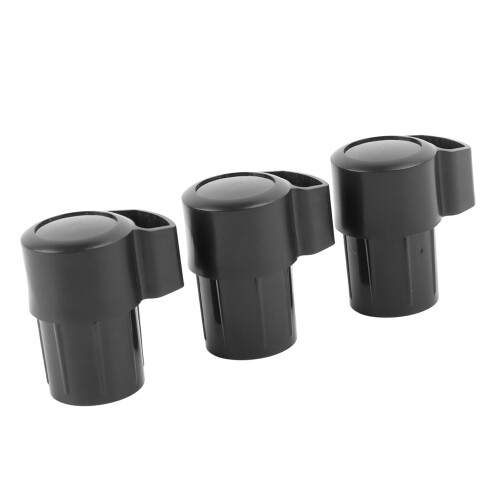 Alto Saxophone Neck Protector ABS Plastic 3PCS End Cap Set ScratchResistant Dust Blocking 2