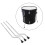 3Pcs Adjustable Drum Legs Set for Percussion, Durable Metal Build, Stable Support, Easy Installation 2