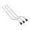 3Pcs Adjustable Drum Legs Set for Percussion, Durable Metal Build, Stable Support, Easy Installation 4