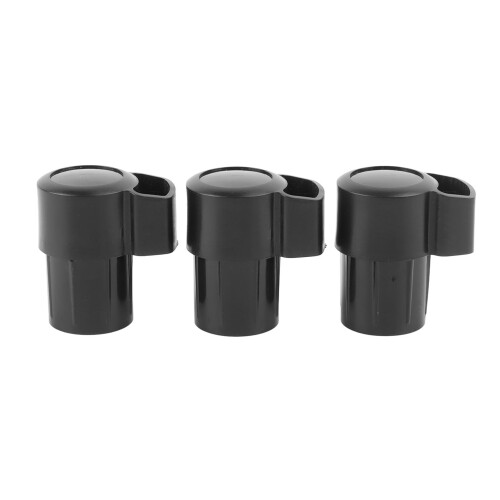 Alto Saxophone Neck Protector ABS Plastic 3PCS End Cap Set ScratchResistant Dust Blocking