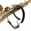 Adjustable Leather Saxophone Neck Strap with Breathable Padded Harness for Comfortable Support 5