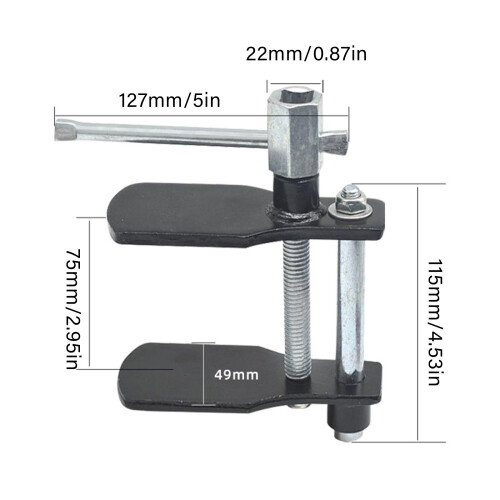 Expert Disc Brake Measure Tool Three wheeled Efficient Plunger 2