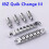Silver TuneOMatic Electric Guitar Bridge with Roller Tailpiece, Quick String Change, Floating Support 5