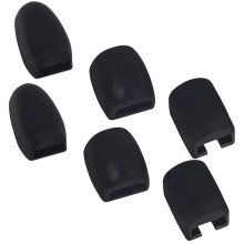 Alto Saxophone Key Covers with Noise Reduction and Scratch Protection, 6pcs Side Key Pads