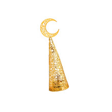 Middle Eastern Cutout Metal Incenses Holder Bakhoors-A M