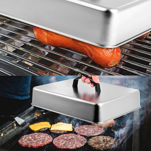 Easy Cleaning Barbecue Cover with Nonstick Fronts for Quick-M 1