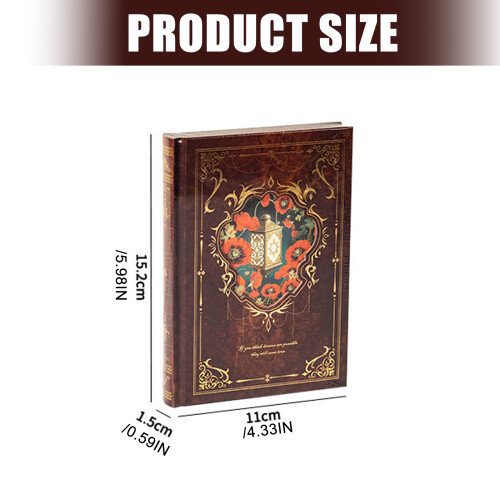 Elegant Vintages Embossed Cover Notebook Features Premium-4 2