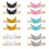2 Piece Angel Wing Elastic Window Curtain Holder Tiebacks-pink 3