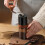 Quiet Hand Crank Coffee Mill Portable Portable Adjustable-1 2