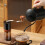 Quiet Hand Crank Coffee Mill Portable Portable Adjustable-2 5