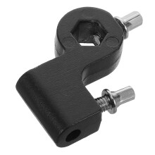 Drumstick Holder with Bass Drum Pedal Beater Clip, Quick Access Backup Stick, Easy Clamp Mount