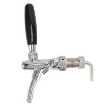 Extended Long Shank Brasses Beer Faucet-Original steel color