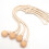 Curtain Tieback Beaded Window Curtain Bind Holdback-2 items 7