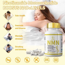 NMN Resveratrol Anti Aging Supplement 90 Capsules