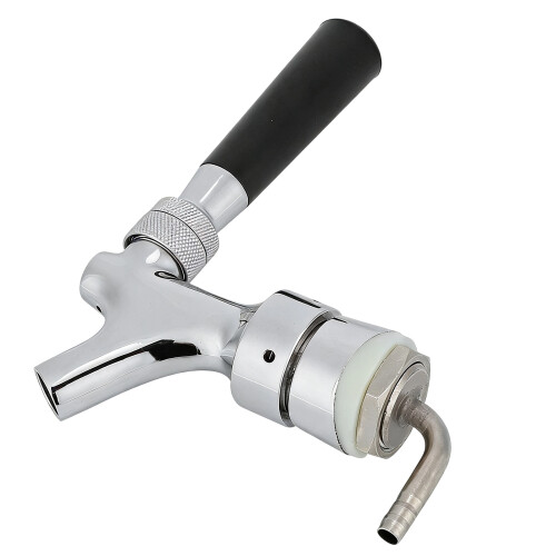 Nonslip Beer Faucet Handle Brasses Finish Secure Control Reduces