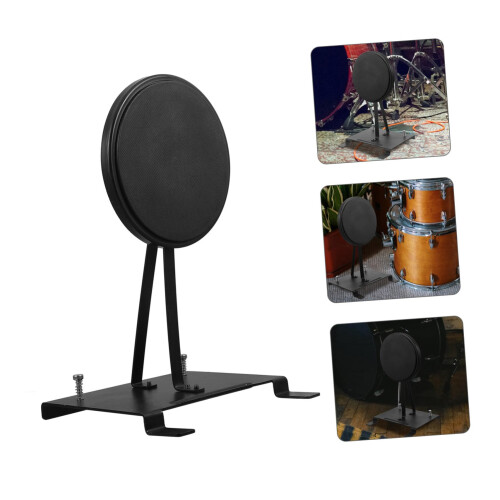 Double Kick Drum Practice Pad with Noise Reduction, Stable Surface, Broad Pedal Compatibility 1