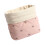 Multipurpose Storage Bag Adorned by Bowknot Embroidery-Pink 1