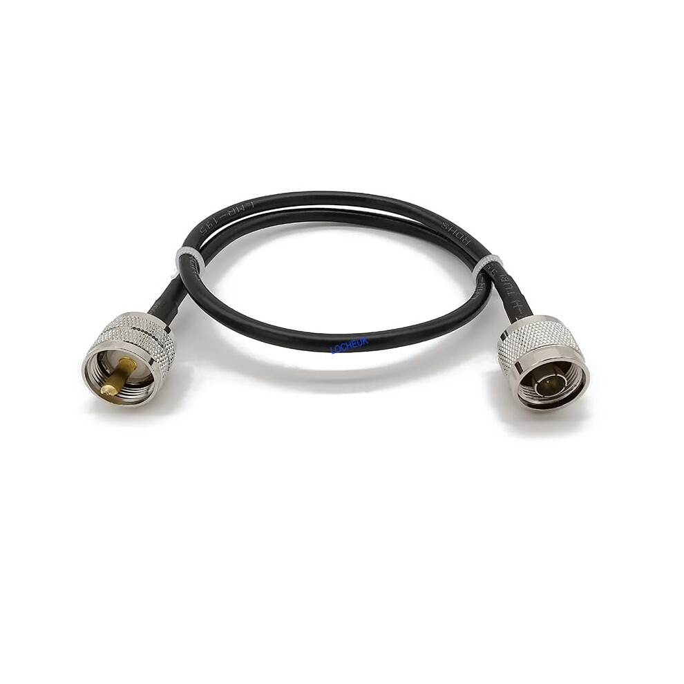 Lmr200 N Male To Uhf Pl259 Cable 50 Ohm Rf Coax Jumper Lead For Antenna Extension 9771547577157