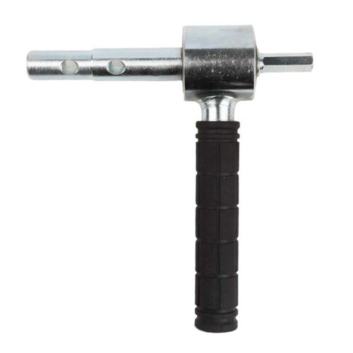 Quick Connection Ice Fishing Drill Bit Adapter Handle Secure for