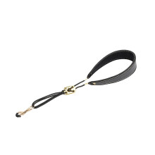 Adjustable Leather Saxophone Neck Strap with Breathable Padded Harness for Comfortable Support