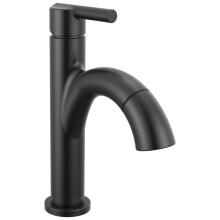 Delta Nicoli Pull Down Bathroom Tap Matte Black Single Hole Basin Mixer