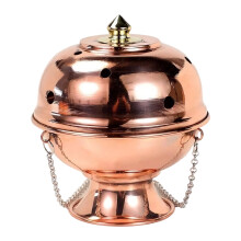 Artistic Tibetan Copper Hanging Incenses Burners-small