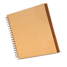 Spirals Binding Design DIY Scrapbook Album for-brown 25