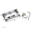 Mandolin Bridge with 8 String Saddle Plate Replacement  Durable, Improves Intonation and Playability 2