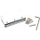 Mandolin Bridge with 8 String Saddle Plate Replacement  Durable, Improves Intonation and Playability 3