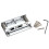 Mandolin Bridge with 8 String Saddle Plate Replacement  Durable, Improves Intonation and Playability 1