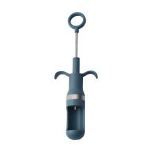 Manual Press Jujube Date Cores Extractor Plastic Kitchen-Blue