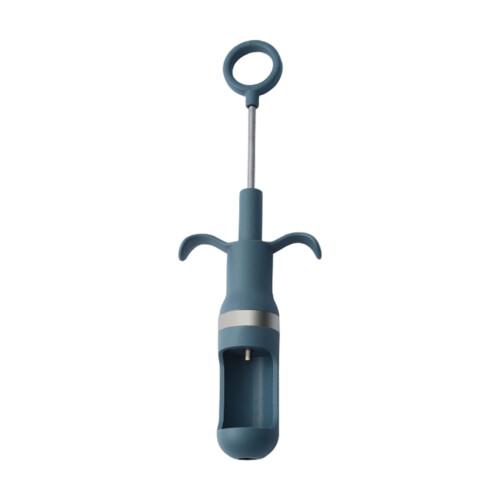 Manual Press Jujube Date Cores Extractor Plastic Kitchen-Blue