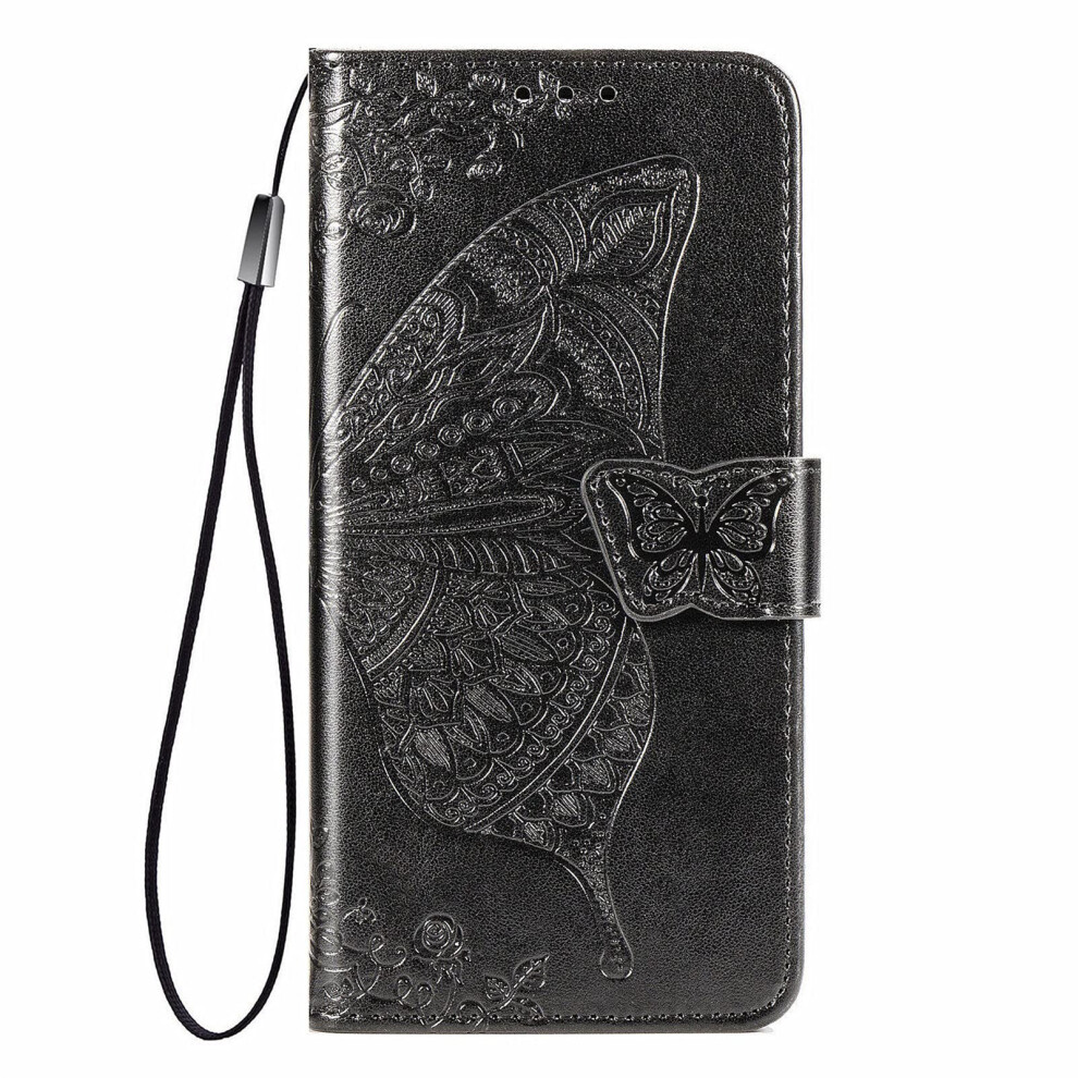 Wallet Leather Case With Card Slots, Butterfly Embossed Flip Cover With Kickstand For Samsung Galaxy A23 5G 9330225010333