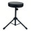 Drum Throne Black Padded Seat Adjustable Height Drummer Stool with Stable Tripod Base 1