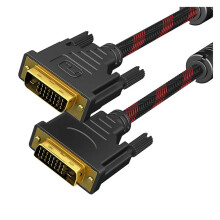 DVI to DVID 24+1 Dual Link Cable 1.5M Resolution Digital Video Cord for PC Monitor and Projector