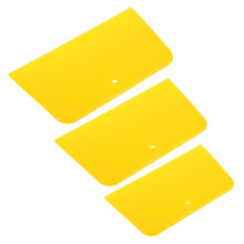 3pcs Auto Body Filler Spreader Set with Flexible Edge for Smooth Car Putty Application