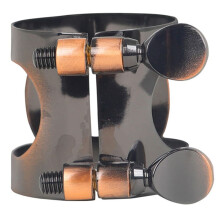 Brass Saxophone Ligature Mouthpiece Clamp for Alto and Tenor with Lightweight Compact Precise Fit