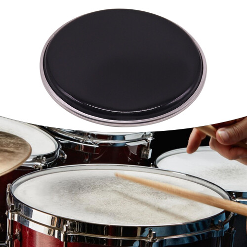 6 Inch Drum Head Protector Sticker for Practice Pads, Easy Install Drumhead Replacement Pad 1