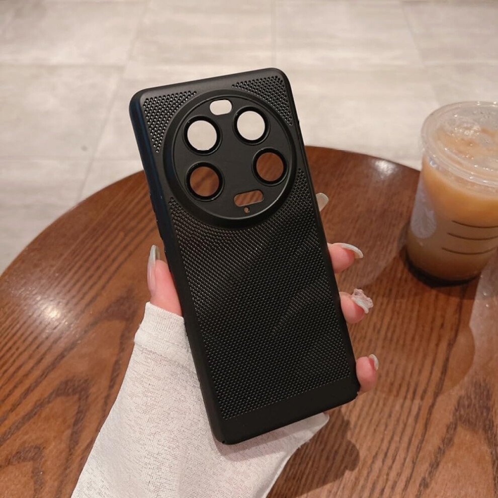 Case For Xiaomi 13 Ultra Heat Dissipation ShockâAbsorbing Protective Cover With Camera Lens Guard Black 9330225011156